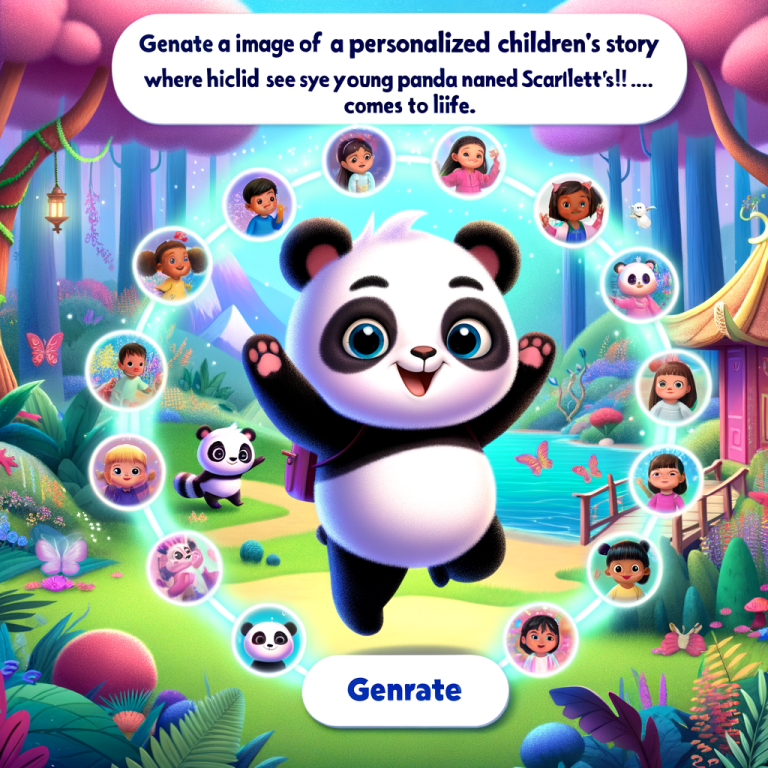 Unlocking the Magic of Personalized Storytelling with Scarlett Panda