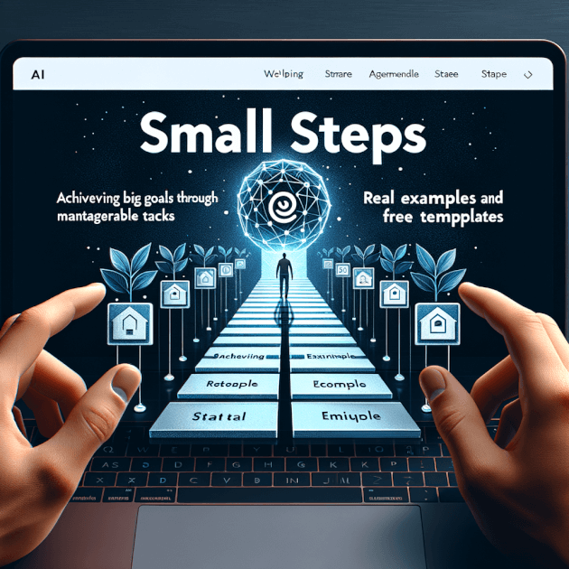 Small Steps, Big Goals: How to Tackle Your Dreams Without Losing Your Mind