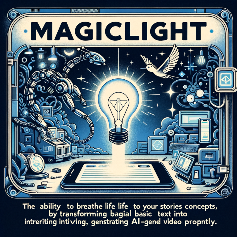 Unleash Your Creativity with MagicLight: Turn Text into Stunning Videos