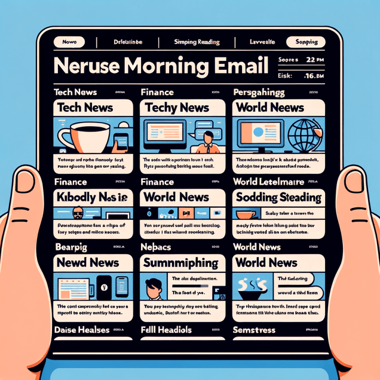Wake Up to News That Matters: Your Daily Brief is Here