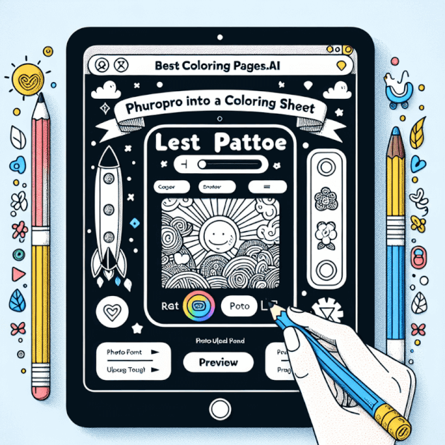 turns your photos into printable coloring magic, letting you create personalized art from memories.