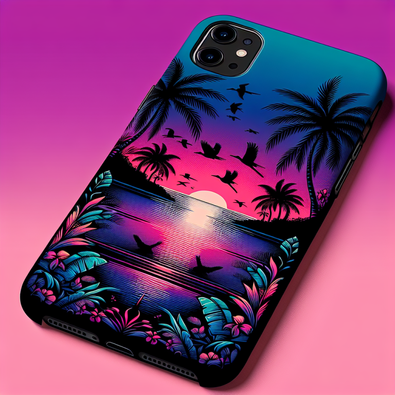 lets you create your own custom phone case; simply describe your idea by speaking or typing.