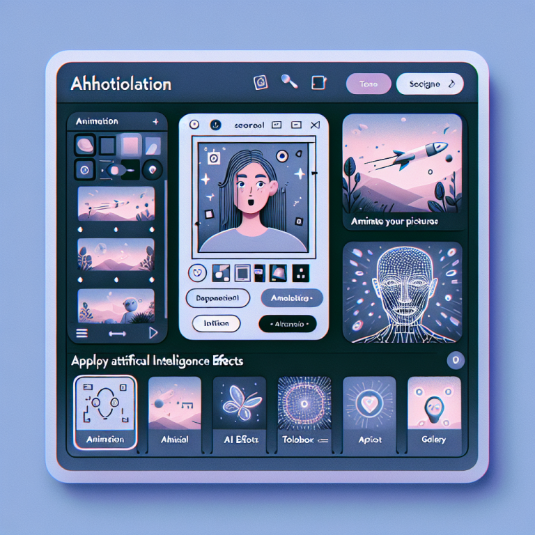makes visual storytelling more engaging by letting you animate photos, apply AI effects, and showcase your creations.