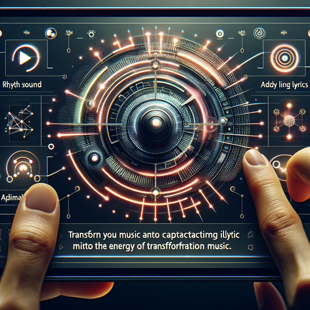 creates dynamic dance, lyric, and music videos using AI that transforms your music into scroll-stopping visuals.