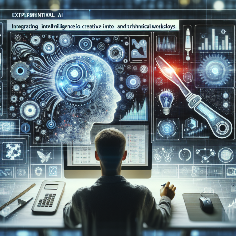 is an experimental AI tool that brings web-based intelligence into creative and technical workflows.