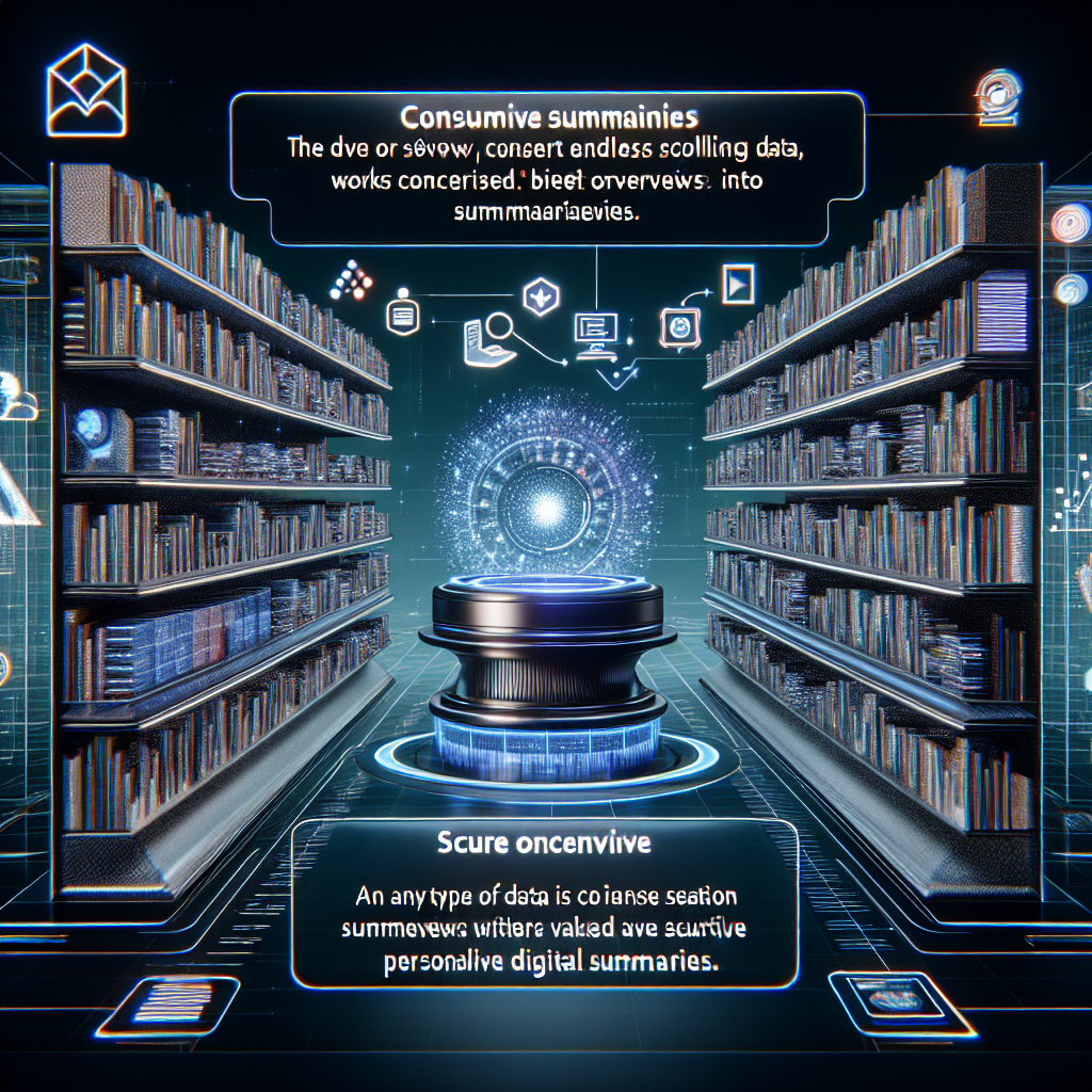 turns endless scrolling into clarity by transforming any content into smart summaries stored securely in your private library.