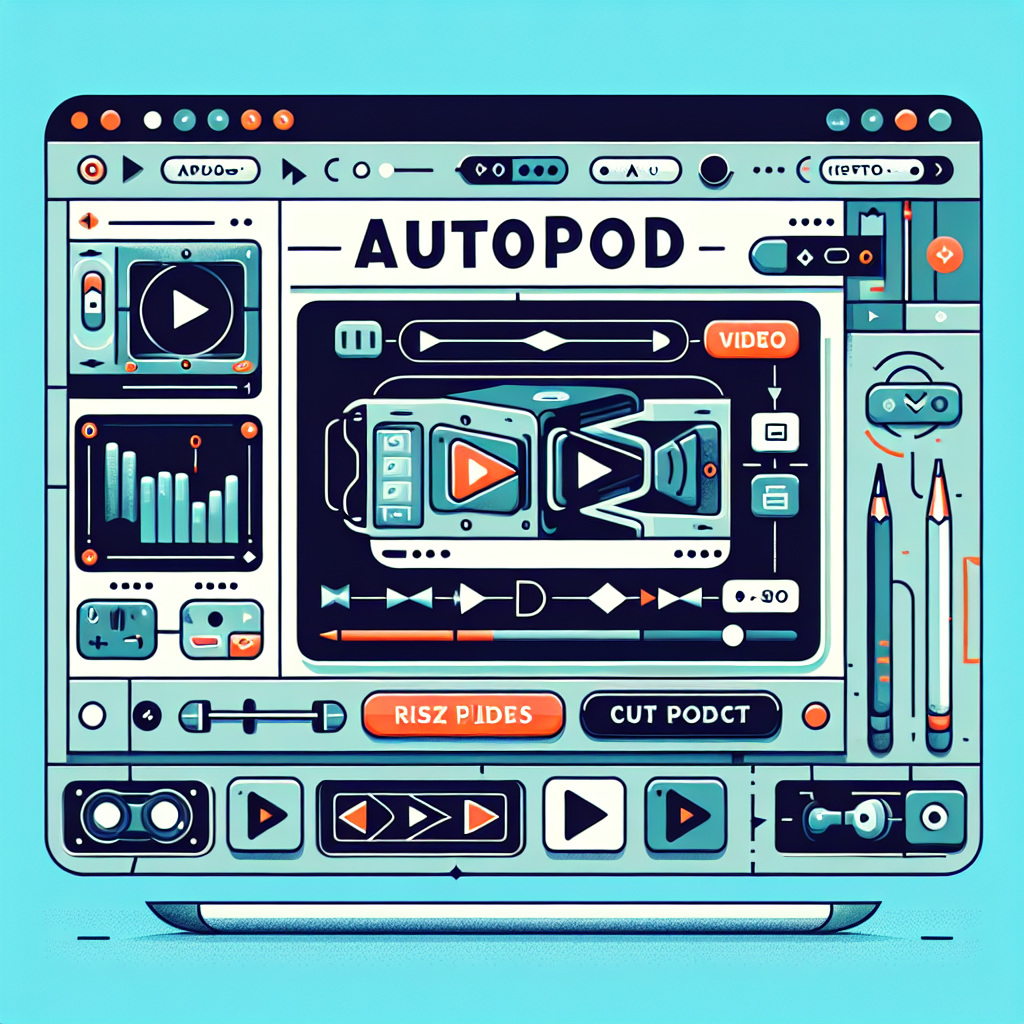 handles the tedious parts of video podcast editing with plug-ins that cut, resize, and reframe automatically.