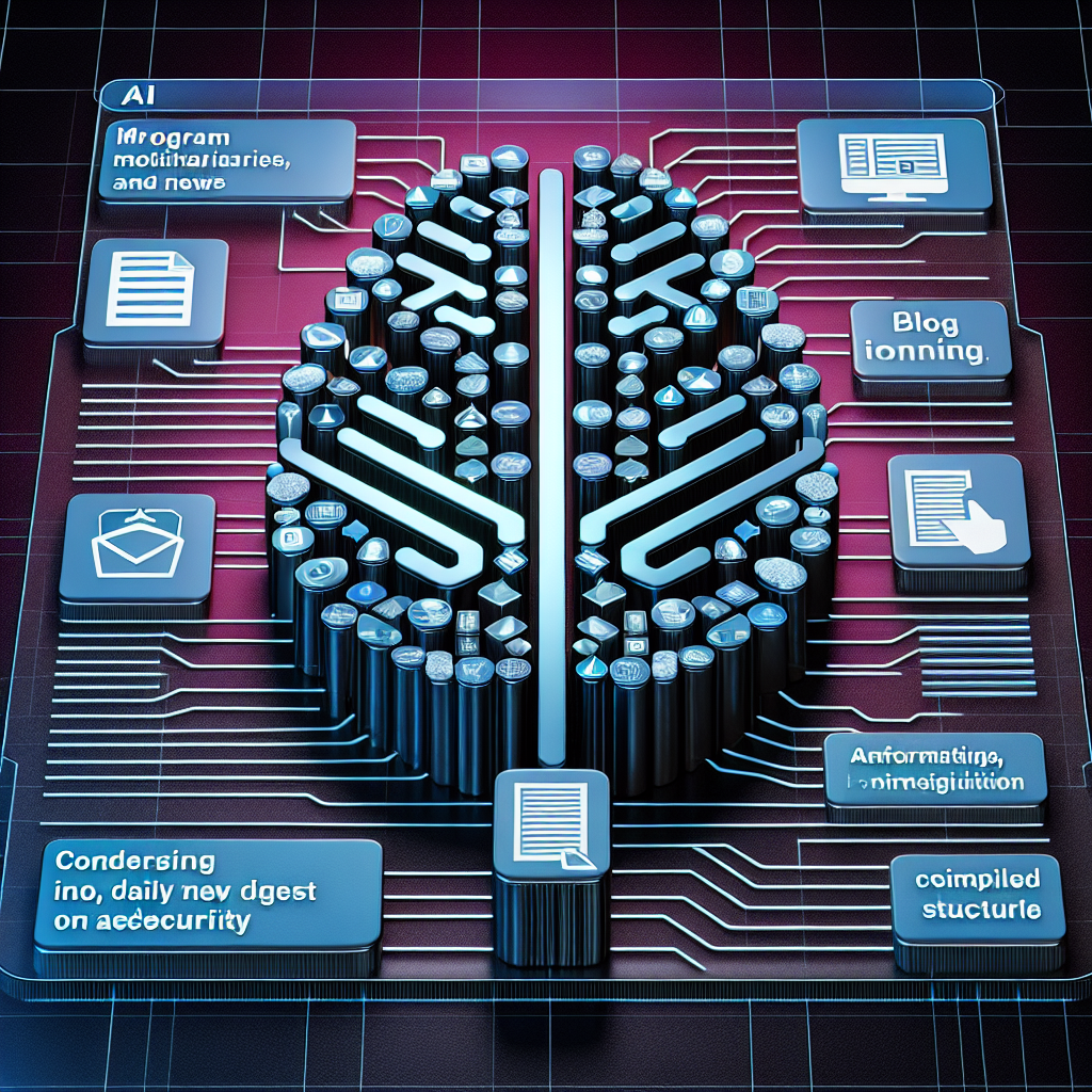 monitors hundreds of blogs, advisories, and news sources, then distills them into a daily cybersecurity digest.