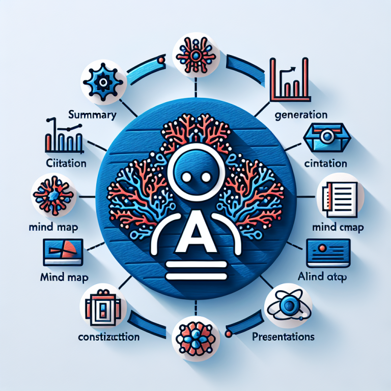 saves you hours each week by creating summaries, citations, mind maps, and presentations from all of your files.
