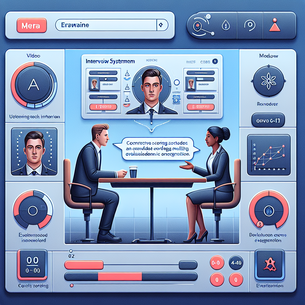 runs real back-and-forth AI interviews that deliver a 0-100 match-fit score with per-area evaluation, plus the full video and transcript.