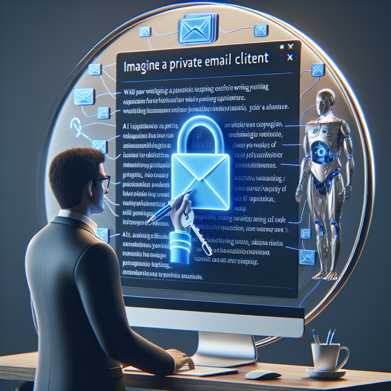 gives you a private email client with AI writing and inbox management built on encryption and zero data retention.