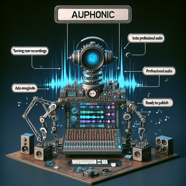 is your AI sound engineer that automatically turns raw recordings into professional audio ready to publish.
